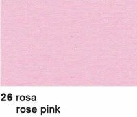 URSUS     URSUS Tonzeichenpapier 50x70cm 2232226 130g, rosa
