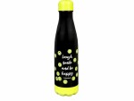 Scooli Trinkflasche Smiley 450 ml, Material: Edelstahl, Bewusste