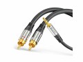 sonero 2x Cinch auf 3.5mm Audio Kabel