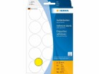 HERMA - Paper - permanent self-adhesive - yellow