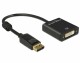 DeLock DisplayPort - DVI-I Adapter, schwarz