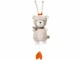 fehn Spieluhr Mini Natur Teddy, Material: Baumwoll-Musselin