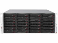 Supermicro SuperChassis 846BE1C-R1K23B, Anzahl Laufwerkschächte: 24