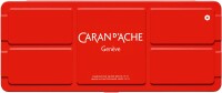 Caran d'Ache Deckfarbe Gouache 1000.308 7 Farben Deckweiss, Pinsel