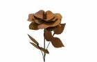 Ambiance Gartenstecker Rose mit Blättern, 85 cm, Höhe: 85
