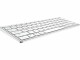 Bild 1 Rapoo Funk-Tastatur E9600M ultraslim Weiss, Tastatur Typ