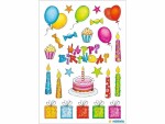 Herma Stickers Motivsticker Geburtstag, 2 Blatt, Motiv: Geburtstag