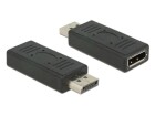 DeLock Adapter Displayport, (f-m) Portschoner, Kabeltyp: Adapter