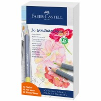 FABER-CASTELL Geschenkset Goldfaber 114639 Aquarell 36 Stück, Kein