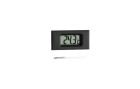 TFA Dostmann Thermometer Digital Einbau, Schwarz, Detailfarbe: Schwarz