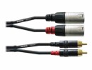 Cordial Audio-Kabel CFU 1.5 MC Cinch - XLR 1.5