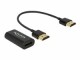 DeLock Monitoradapter HDMI-A zu VGA 15pin Buchse,