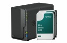 Synology NAS DiskStation DS223, 2-bay Synology Plus HDD 24