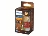 Philips Lampe LEDcla 15W E14 P45 GOLD D Warmweiss