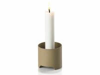 Zone Denmark Kerzenständer Singles 5.4 cm, Khaki, Detailfarbe