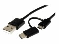 Roline ROLINE 1,0m USB 2.0 Sync- & Ladekabel, USB
