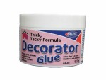 Deluxe Materials Modellbauklebstoff Decorator Glue 112 g, Weiss, Geeignete