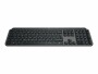 Logitech Tastatur MX Keys S Plus CH-Layout mit Handgelenkauflage