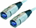 Neutrik NKE6S-2, Ethercon CAT6 Kabel 2m