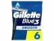 Gillette Einwegrasierer Blue 3 Smooth 6 Stück, Einweg Rasierer