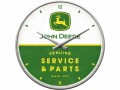 Nostalgic Art Wanduhr John Deere Ø 31 cm, Grün/Weiss, Form