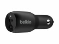 BELKIN Autoladegerät Boost Charge 2-Port USB-C 36W