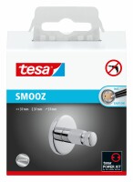 TESA Smooz Handtuchhaken 40318-00000 chrome, selbstklebend