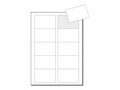 Sigel Visitenkarten-Etiketten 8.5 x 5.5 cm, 10 Blatt, 190