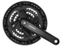 Shimano Kurbelgarnitur FC-M371-L 4-kant, 170 mm, Schaltstufen