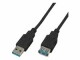 Bild 1 Wirewin USB 3.0-Verlängerungskabel USB A - USB A