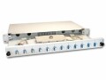 Lightwin Spleissbox 24 Fasern, 12x DLC/APC SM, 9/125µm OS2 Pigtail