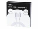onit Thunderbolt 4-Kabel USB C - USB C 1