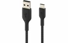 BELKIN USB-Ladekabel Braided Boost Charge USB A - USB