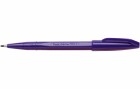 pentel Filzstift Sign-Pen s520 Violett, Strichstärke: 1.0 mm, Set