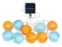 COCON Lichterkette LED Solar, Blau/Orange, Betriebsart