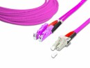 Lightwin LWL-Patchkabel LSH-LC, Multimode, OM4, 1m, Datenanschluss