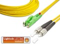 Lightwin LWL-Patchkabel E2000/APC-FC, Singlemode, Duplex, 15m