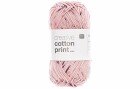 Rico Design Wolle Creative Cotton Print Aran 50 g Lila