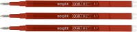 ONLINE    ONLINE Gel-Mine MagiXX 0.7mm 40162/3 rot, Tag-Bag 3 Stück