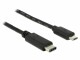 Image 0 DeLock USB2.0 Kabel, C- MicroB, 0.5m schwarz
