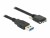 Bild 1 DeLock USB 3.0-Kabel verschraubbar USB A - Micro-USB B