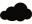 Bild 2 Securit Kreidetafel Silhouette Cloud mit Klett, Schwarz, Tafelart