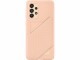 Samsung Back Cover Card Slot Galaxy A33 5G Pfirsich