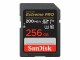 SanDisk Extreme PRO 256GB SDXC 200MB/s UHS-I C10