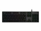 Logitech Gaming-Tastatur - G512 GX Brown Carbon