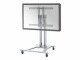 NEOMOUNTS TV-Trolley PLASMA-M1200 Silber, Eigenschaften: Neigbar