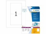 HERMA CD-Einleger 5033 Weiss, 25 Stück, Produkttyp: CD-Einleger