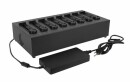 GETAC V110 MULTI-BAY BATTERY CHARGER-- (EIGHT BAY) W/Z ADAPTE