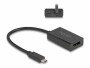 DeLock Adapter 4K/60Hz mit PD 85 W DisplayPort