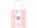 Rico Design Geschenktasche Herzen 2 Stück, Rosa, 18 x